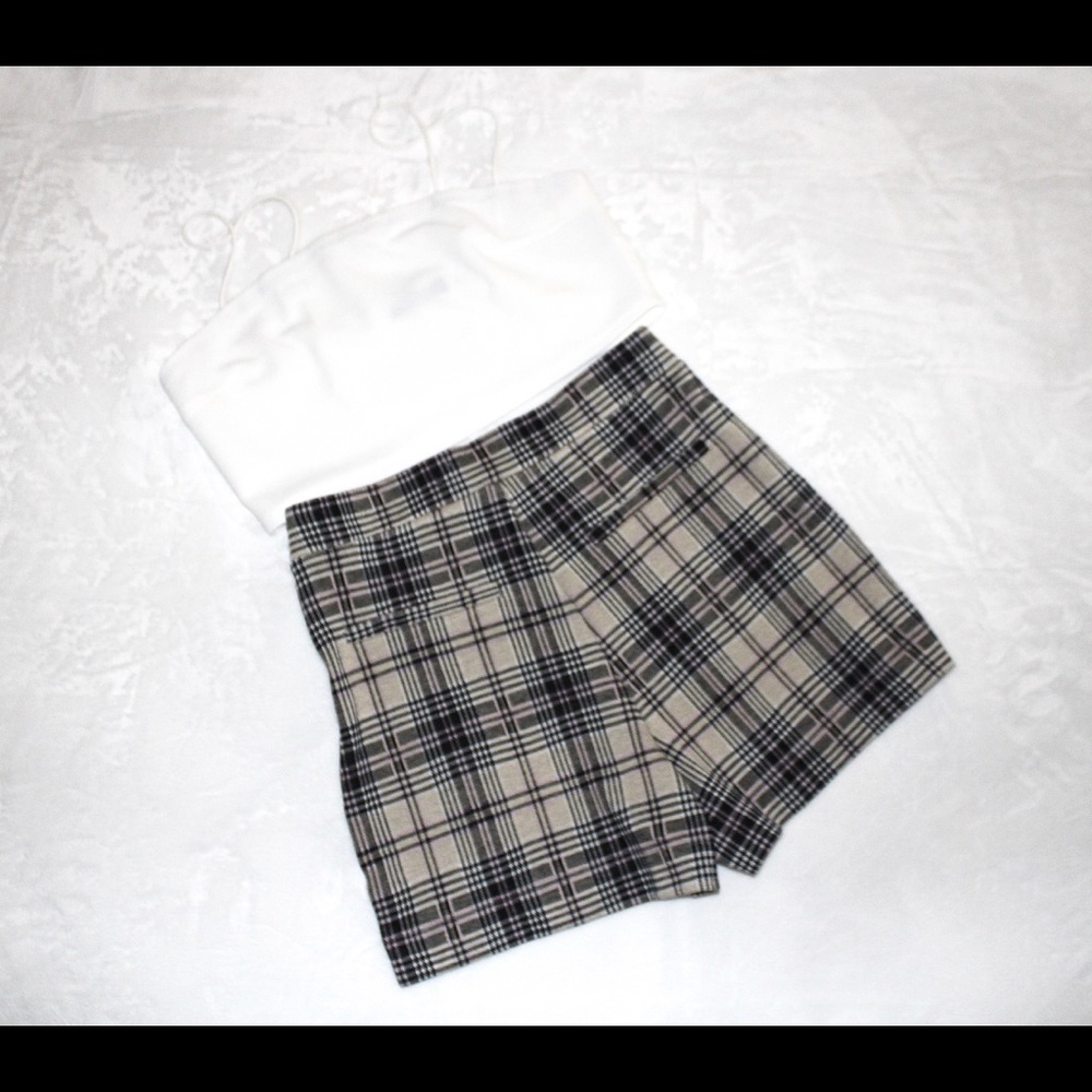 Hollister Plaid Shorts